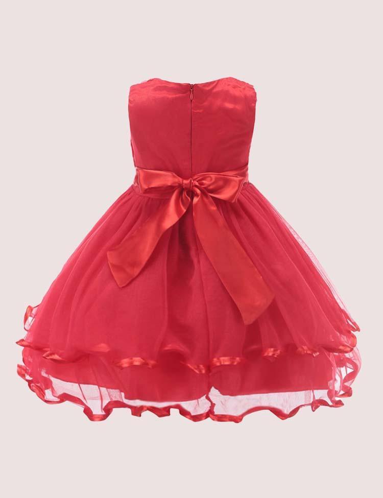 Rose Mesh Party Dress - Mini Berni