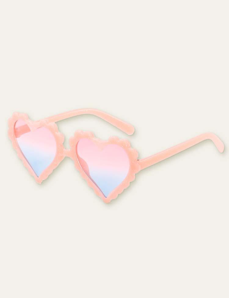 Seaside Cute Heart-Shaped Glasses - Mini Berni