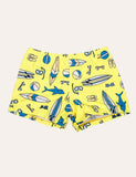 Shark Print Swimming Shorts - Mini Berni