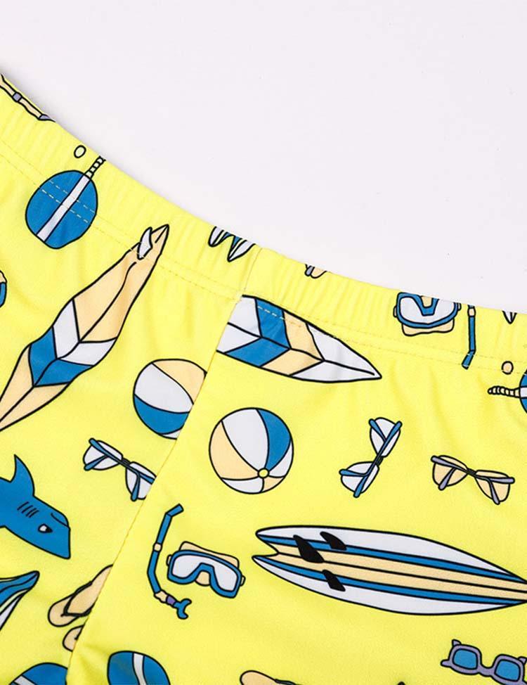 Shark Print Swimming Shorts - Mini Berni