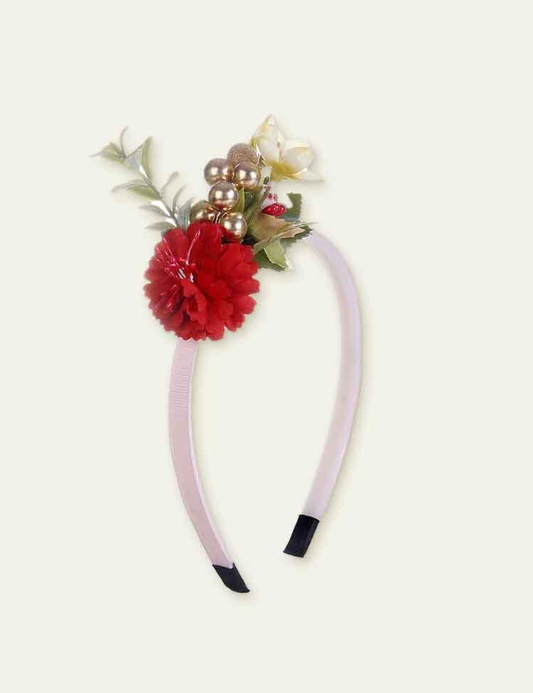 Simulation Color Flower Headwear - Mini Berni