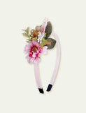 Simulation Color Flower Headwear - Mini Berni