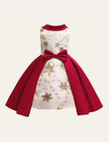 Stars Party Sleeveless Maxi Dress - Mini Berni