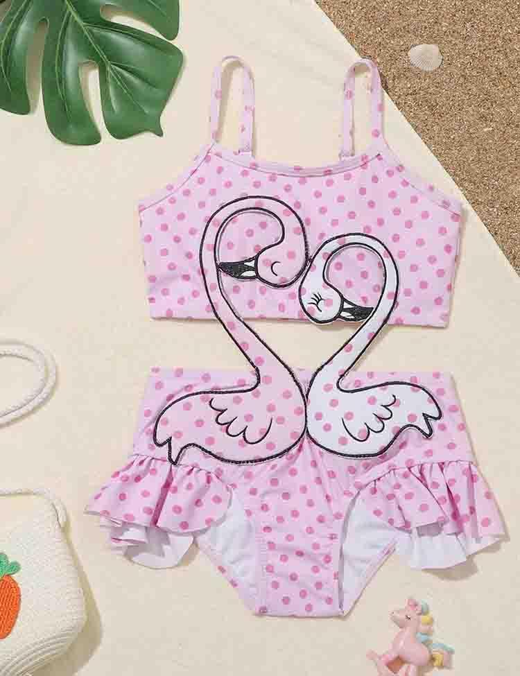 Swan Swimsuit Set - Mini Berni