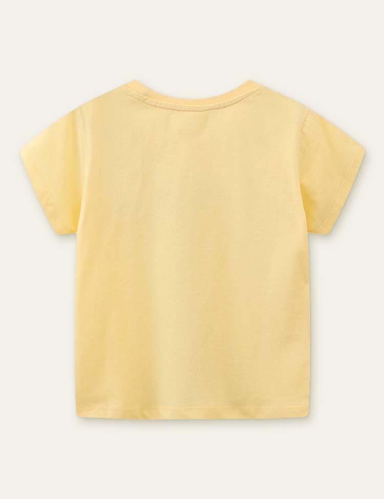 Unicorn Appliqué T-shirt - Mini Berni