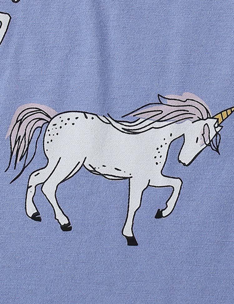Unicorn Full Printed Pajamas - Mini Berni
