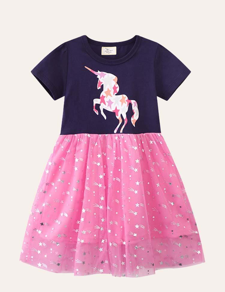 Unicorn Mesh Dress - Mini Berni