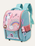 Unicorn Printed Schoolbag Backpack - Mini Berni