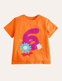 Animal Digital Appliqué T-shirt - Mini Berni