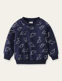 Dinosaur Full Printed Sweatshirt - Mini Berni