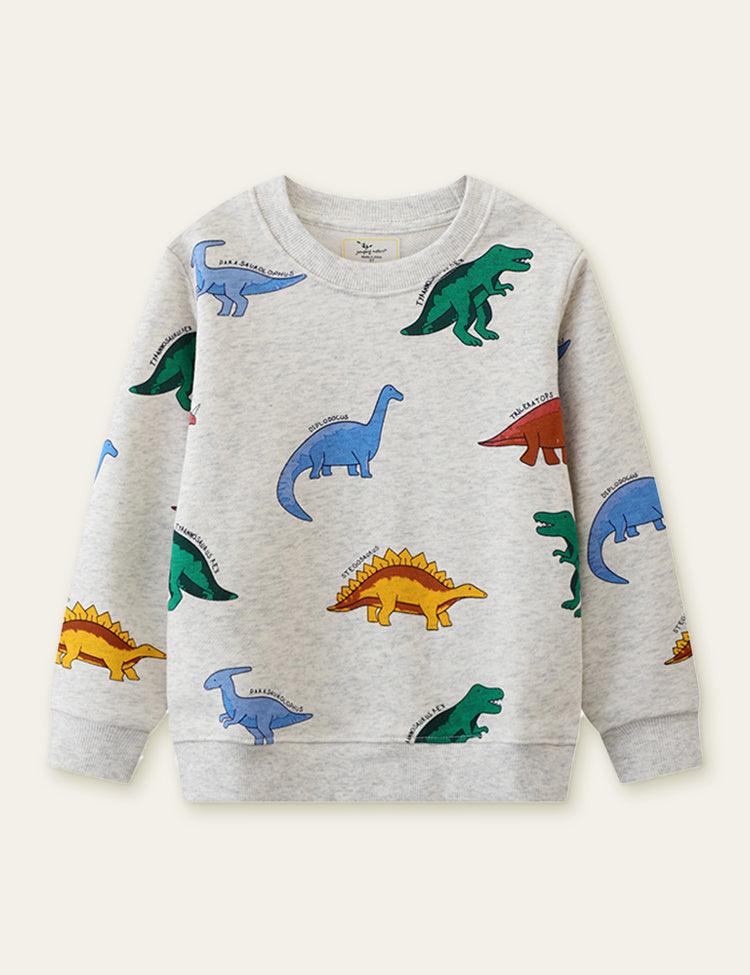 Dinosaur Printed Sweatshirt - Mini Berni