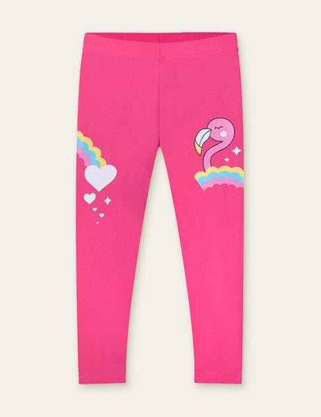 Flexi Lexi Flamingo Print Leggings Small  Printed leggings, Clothes  design, Flamingo print