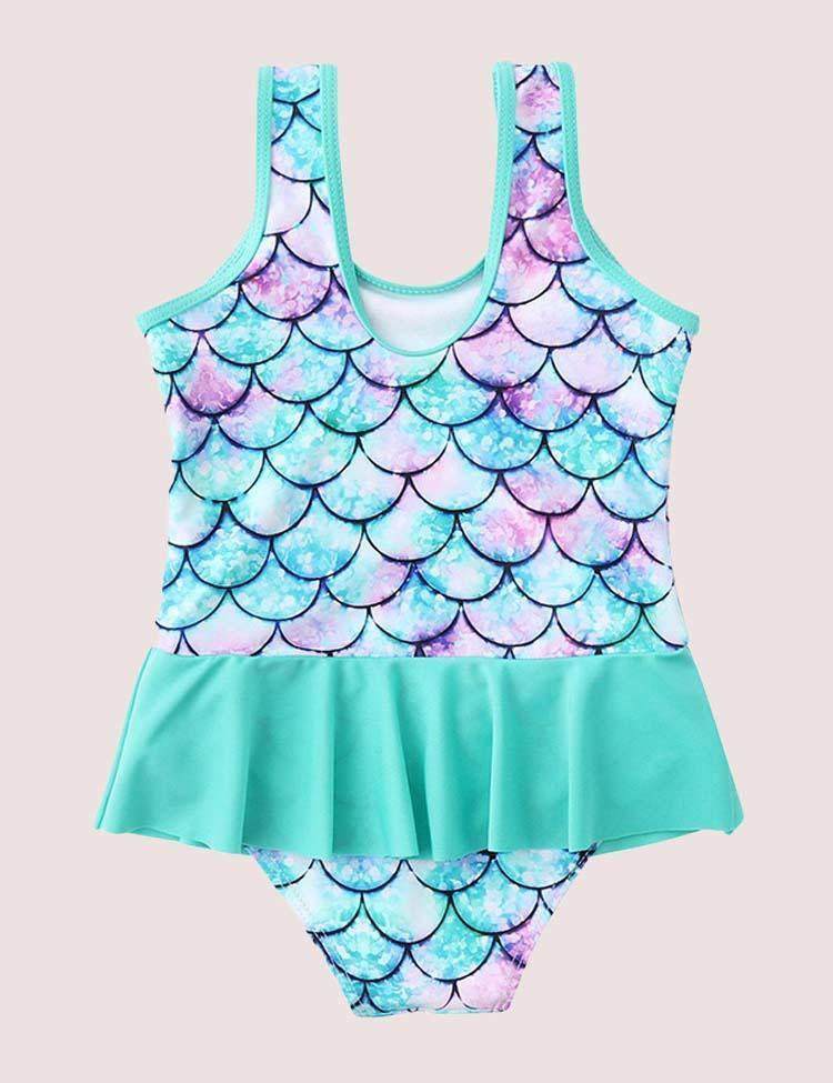 Mermaid One-Piece Swimsuit - Mini Berni