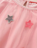 Star Embroidered Mesh Dress - Mini Berni