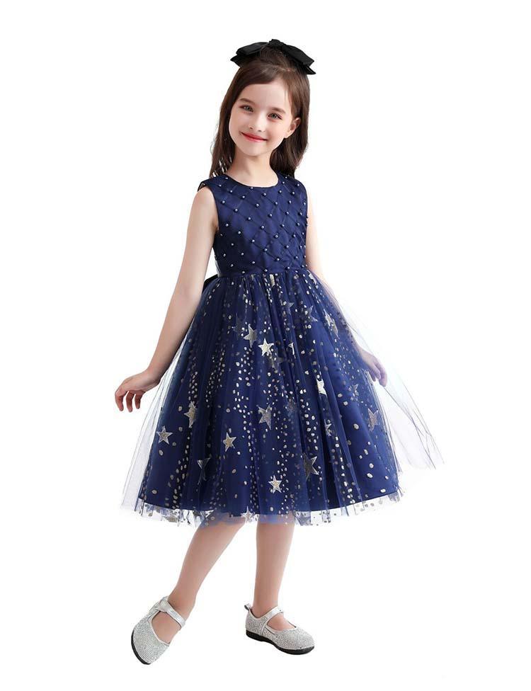 Starry Sequins Mesh Party Dress - Mini Berni