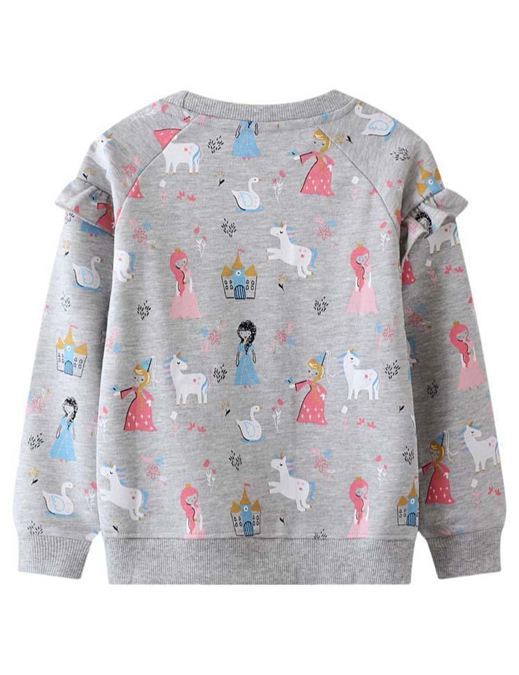 Unicorn Printed Sweatshirt - Mini Berni