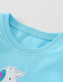 Unicorn Sequins Embroidered Long Sleeve T-shirt - Mini Berni